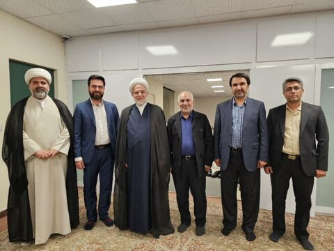 تصاویر/ دیدار اعضاء شورای فقهی بانک مرکزی ایران با حجت الاسلام و المسلمین پورذهبی