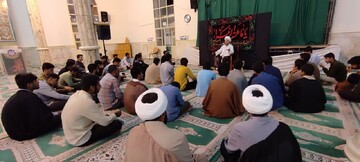 تصاویر/ درس اخلاق طلاب مدرسه علمیه حضرت صاحب الزمان (عج) بشاگرد