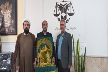 نجات یک محکوم به اعدام بعد از ۱۴ سال به برکت پرچم نورانی امام رئوف در کرج