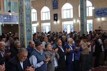 تصاویر/ اقامه نماز جمعه شهرستان نقده