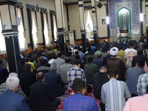 اقامه نماز جمعه شهرستان چهاربرج