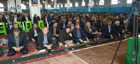 تصاویر/ آیین نماز جمعه شهرستان سراب