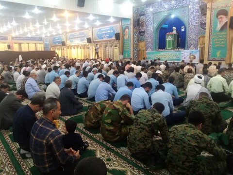 نماز جمعه بوشهر به روایت تصویر