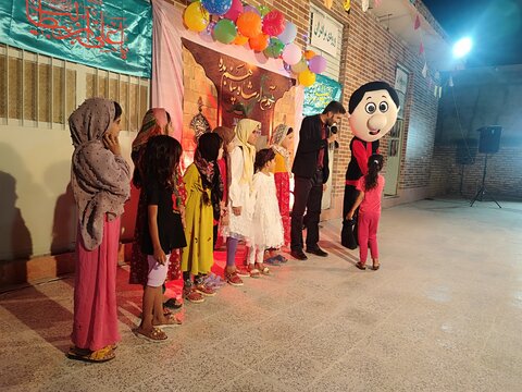 تصاویر/جشن ولادت امام رضا (ع) در روستای تمبو بالا