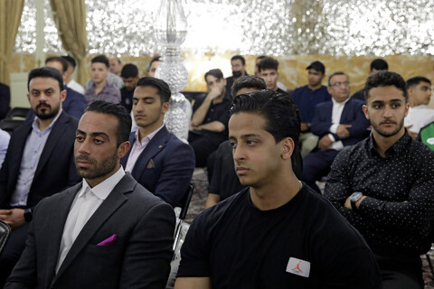 تصاویر/ دیدار جمعی از ورزشکاران با تولیت آستان قدس رضوی