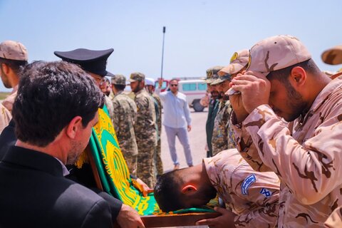 تصاویر| جزایر نازعات عطر رضوی گرفت