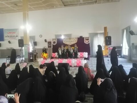 تصاویر/حضور کادر و طلاب موسسه اموزش عالی ریحانة الرسول (س) ساوه در جشن معصومیت آفتاب