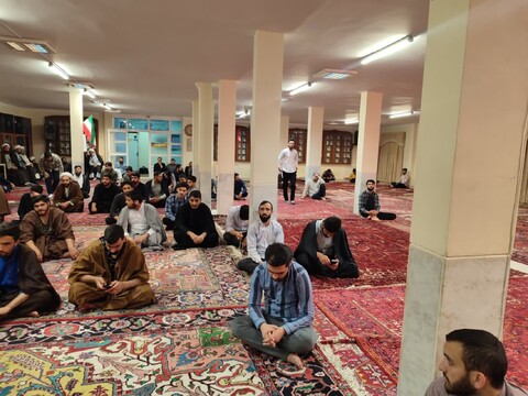 تصاویر/ هیئت هفتگی مدرسه علمیه حضرت ولیعصر (عج) تبریز