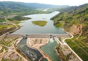 افتتاح سد «قیز قلعه سی» بر روی رودخانه ارس