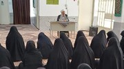 دیدار مدیر حوزه علمیه استان یزد با خواهران طلبه بهابادی