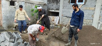 تصاویر/ جمعه‌های جهادی طلاب مدرسه علمیه شهید امری