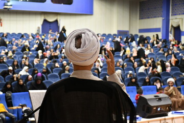 تصاویر/ همایش کانون های مساجد شهرستان نجف آباد