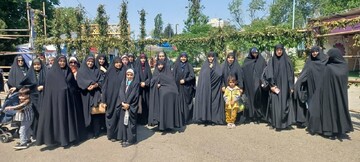 تصاویر/ حضور طلاب مدرسه علمیه فاطمه الزهرا (س)ساوه در سی پنجمین نمایشگاه بین المللی کتاب تهران