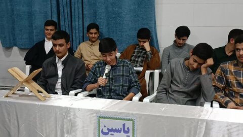 تصاویر/ مسابقه بزرگ قرآنی طرح مسطورا در مدرسه علمیه امام خمینی (ره) شهرستان خوی