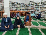 تصاویر / مراسم دعا برای سلامتی رئیس جمهور و همراهانش در مدرسه امام رضا(ع)پلدختر