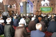 تصاویر/  آیین گرامیداشت شهادت رئیس جمهور هییت همراه در مسجد سید الشهدا خوی