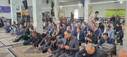 تصاویر/ برگزاری مراسم یاد بود شهدای خدمت در شهرستان شوط