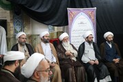 اشک جانسوز طلاب تهران در سوگ شهادت خادم‌الرضا علیه‌السلام+ عکس