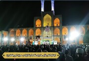 فیلم| اجتماع امام رضایی ها برای خادم الرضا علیه السلام در حسینیه امیرچخماق یزد
