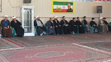 تصاویر/ مجلس بزرگداشت شهادت رئیس جمهور و همراهانش در مدرسه علمیه امیرالمؤمنین (ع) آران و بیدگل