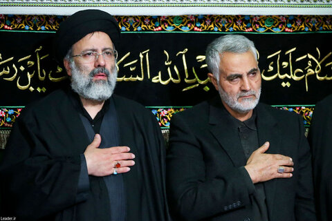 تصاویر از رهبر معظم انقلاب و شهید حجت‌‌الاسلام والمسلمین سیدابراهیم رئیسی