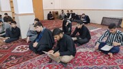 تصاویر/ مراسم یادبود شهدای خدمت در مدرسه علمیه امام خمینی (ره) خوی