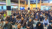 تصاویر/ اجتماع امام رضایی های میاندوآب در سوگ رئیس جمهور و همراهانش