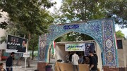 برپایی ایستگاه صلواتی و ختم قرآن در مدرسه علمیه امام محمد باقر(ع) پارس آباد+ عکس