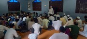 حوزہ علمیہ جعفریہ کوپا گنج میں شہدائے خدمت کی یاد میں مجلسِ ترحیم اور قرآن خوانی