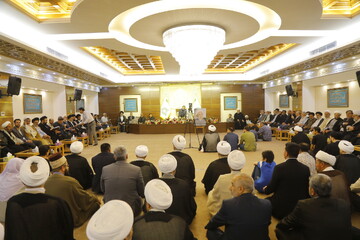 تصاویر / مراسم ترحیم مرحوم حجت الاسلام والمسلمین کورانی در قم