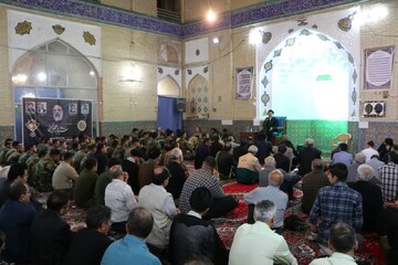 تصاویر/ مراسم بزرگداشت شهادت رئیس جمهور و همراهان در بروجرد