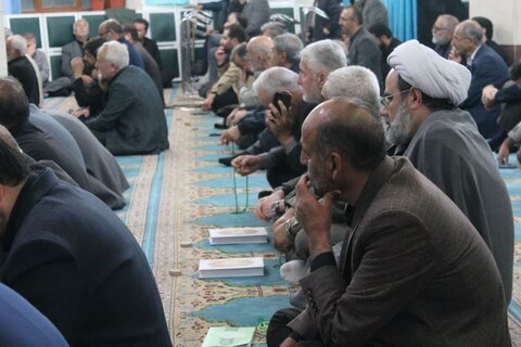 تصاویر/ مراسم بزرگداشت شهدای خدمت در مسجد بقیة الله ارومیه