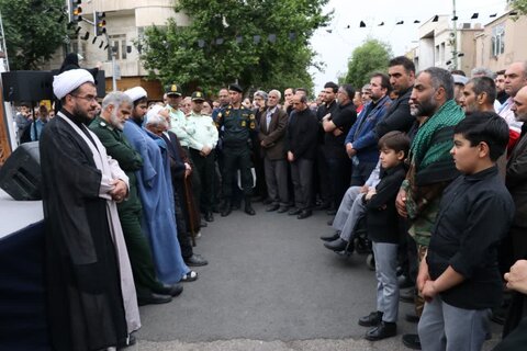 تصاویر / مراسم گرامیداشت رئیس جمهور شهید حضرت آیت الله رئیسی وهمراهان در قزوین
