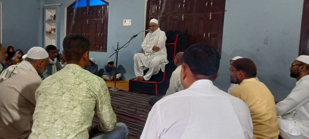 حوزہ علمیہ جعفریہ کوپا گنج میں شہدائے خدمت کی یاد میں مجلسِ ترحیم اور قرآن خوانی