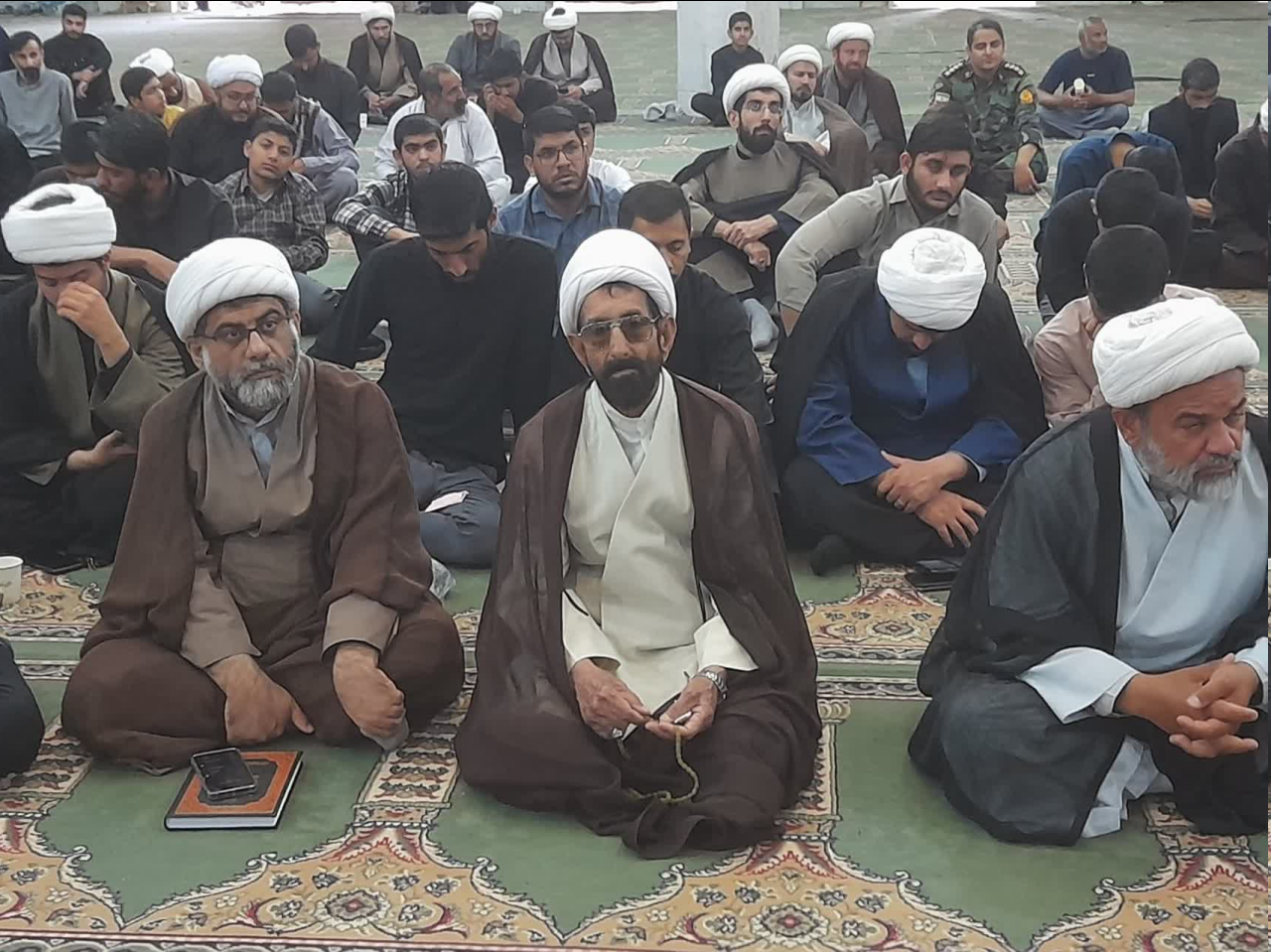 آیین بزرگداشت شهادت رئیس جمهور و هیئت همراه در زابل + عکس