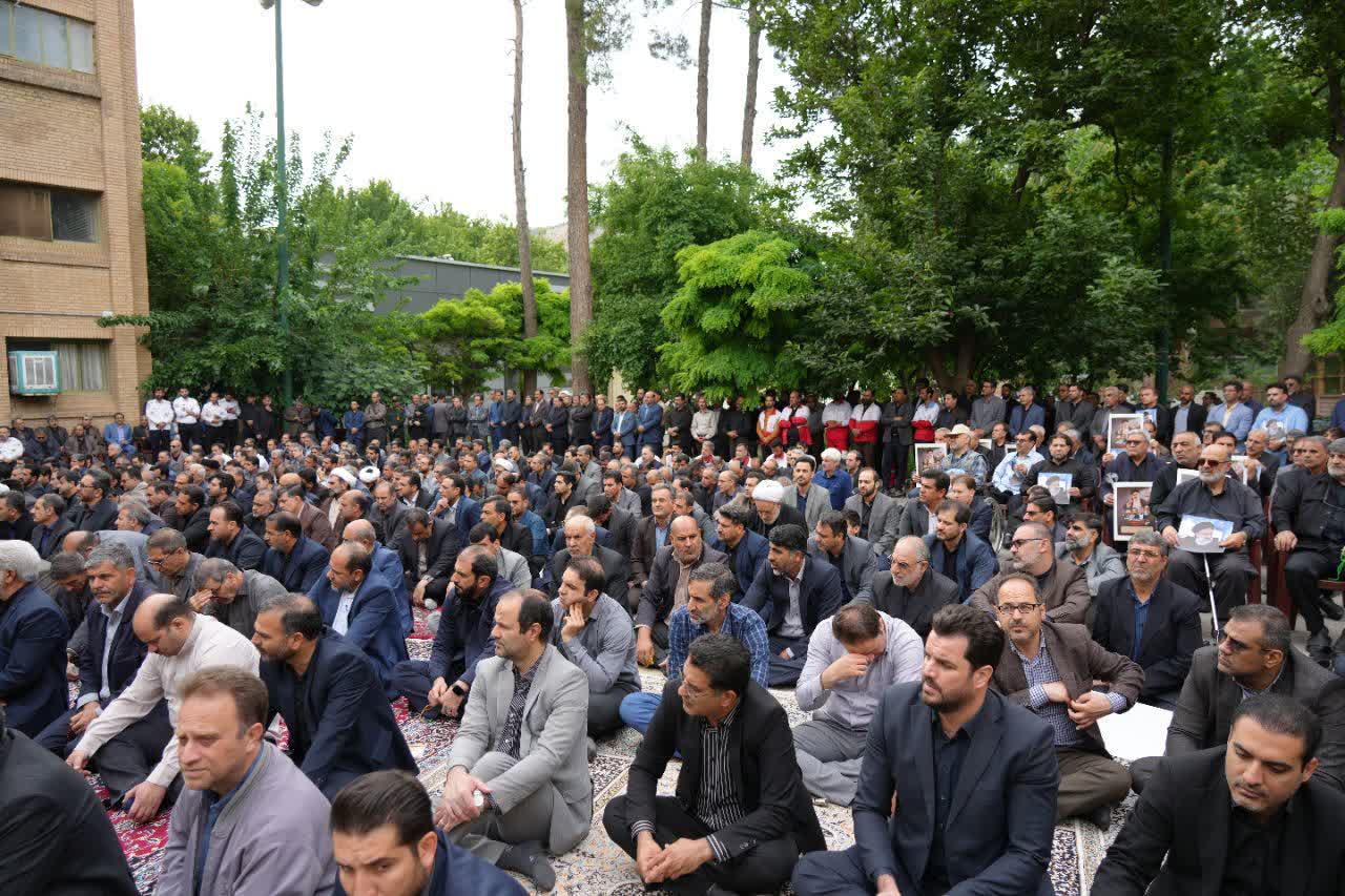 تصاویر/ مراسم بزرگداشت شهادت رئیس جمهور و همراهان در استانداری لرستان