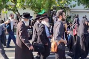 ایرانی صدر اور ان کے ساتھیوں کی تشییع جنازہ میں یہودی ربیوں کی شرکت