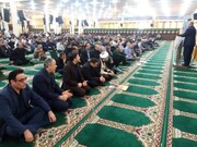 تصاویر/ مراسم سوگواری شهدای خدمت در بوشهر