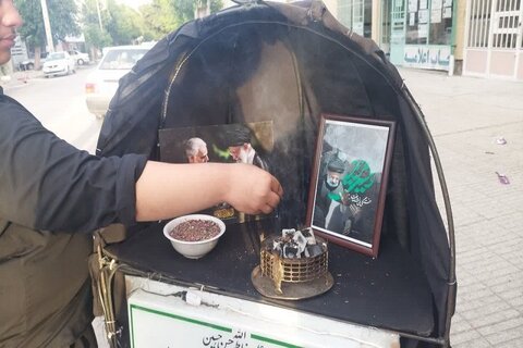 تصاویر/ برگزاری مراسم گرامیداشت شهادت «شهید خدمت» و همراهان در کرمانشاه