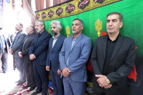 تصاویر/ مراسم شهدای خدمت در حسینیه ثارالله بوشهر