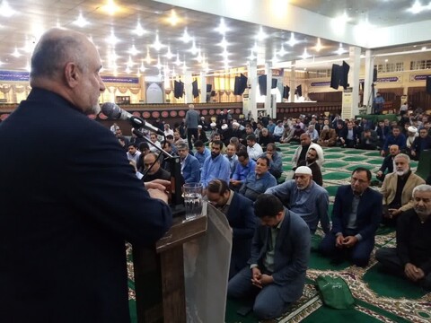 مراسم سوگواری شهدای خدمت در بوشهر