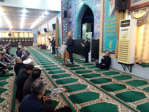مراسم سوگواری شهدای خدمت در بوشهر