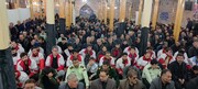 تصاویر/ تجمع مردم نمین در عزاداری رئیس جمهور شهید