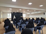 تصاویر/ مراسم عزاداری شهدای خدمت در مدرسه علمیه زینب کبری (س) ارومیه