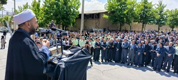 تصاویر/ مراسم اجتماع مردم شهرستان مهاباد در سوگ رئیس جمهور و همراهانش