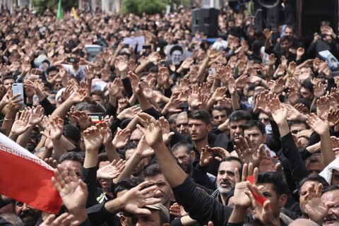 مراسم تشییع شهید جمهور در بیرجند