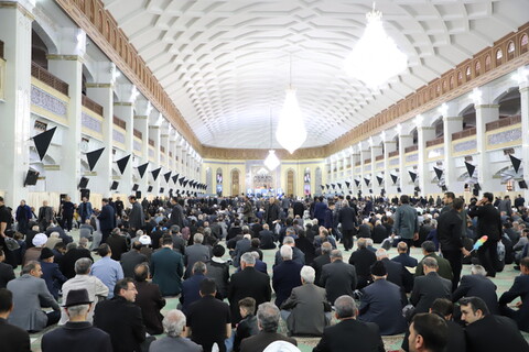 تصاویر/ مراسم شام غریبان شهید حجت الاسلام و المسلمین آل هاشم در تبریز