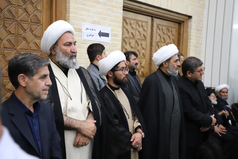 تصاویر/ مراسم شام غریبان شهید حجت الاسلام و المسلمین آل هاشم در تبریز