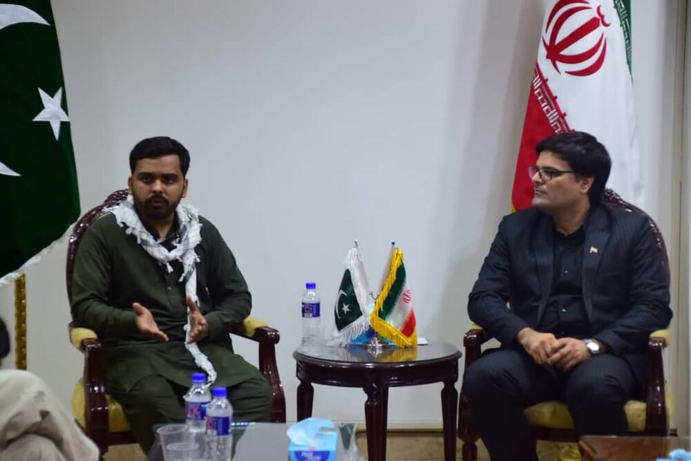 آئی ایس او کے وفد کا ایرانی قونصل خانے کا دورہ؛ اظہارِ تعزیت+تصویری رپورٹ