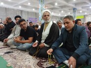 تصاویر/ اقامه نماز عبادی سیاسی جمعه کاشان